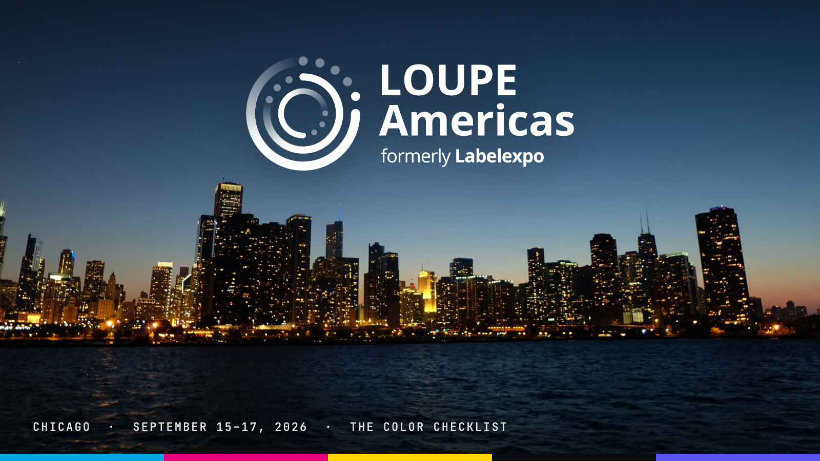 LOUPE Americas 2026, Chicago, September 15–17 — the inline color measurement checklist